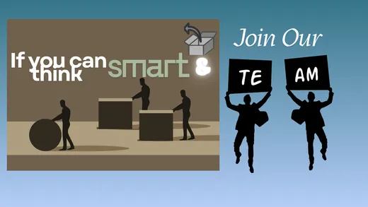 Who we’re looking for