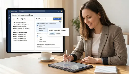 Assessments with teacher in control